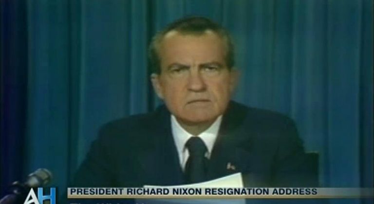 34 Nixon Resignation