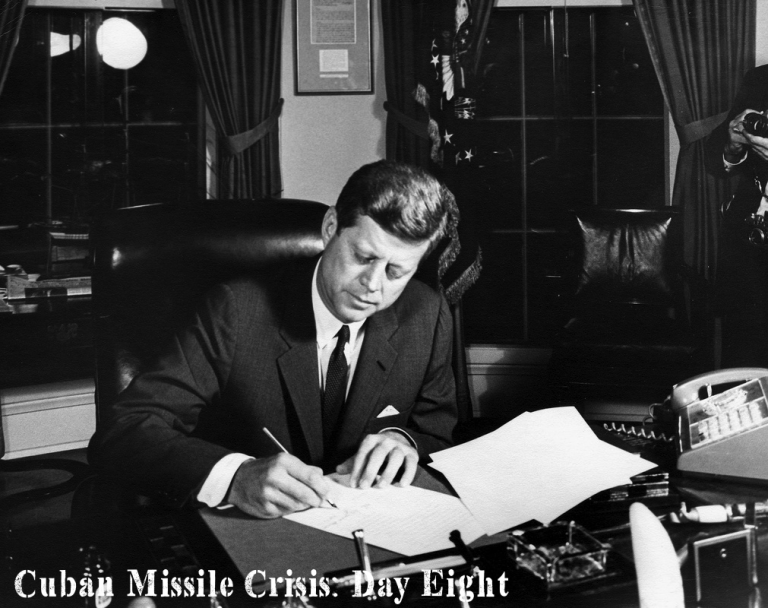 Cuban Missile Crisis Day Eight