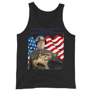 Patton Lead, Follow, or Get Out of My Way Unisex Tank Top