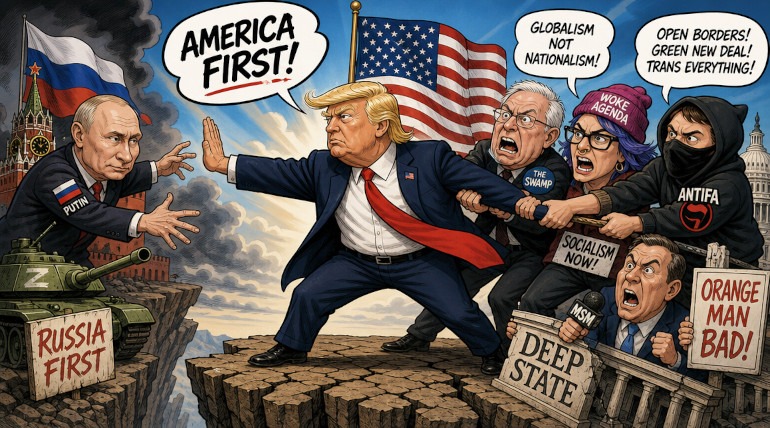 Trump Stopping Putin