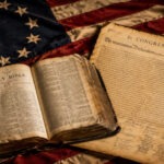 Bible Open Flag Declaration