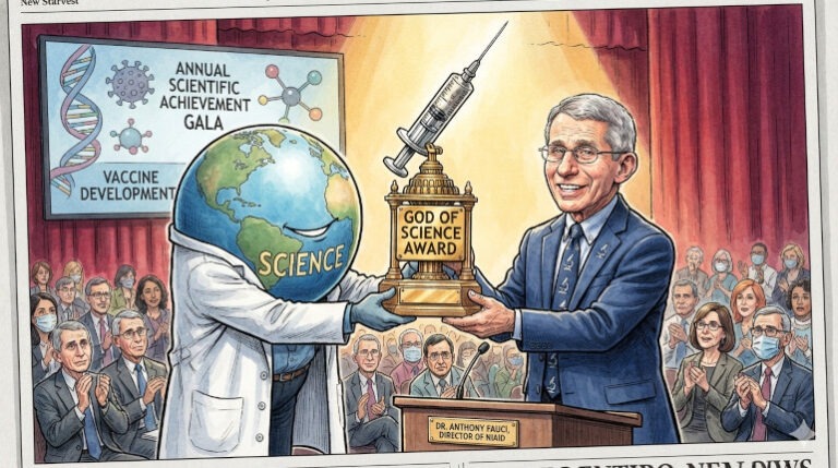 Fauci God of Science