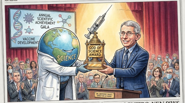 Fauci God of Science